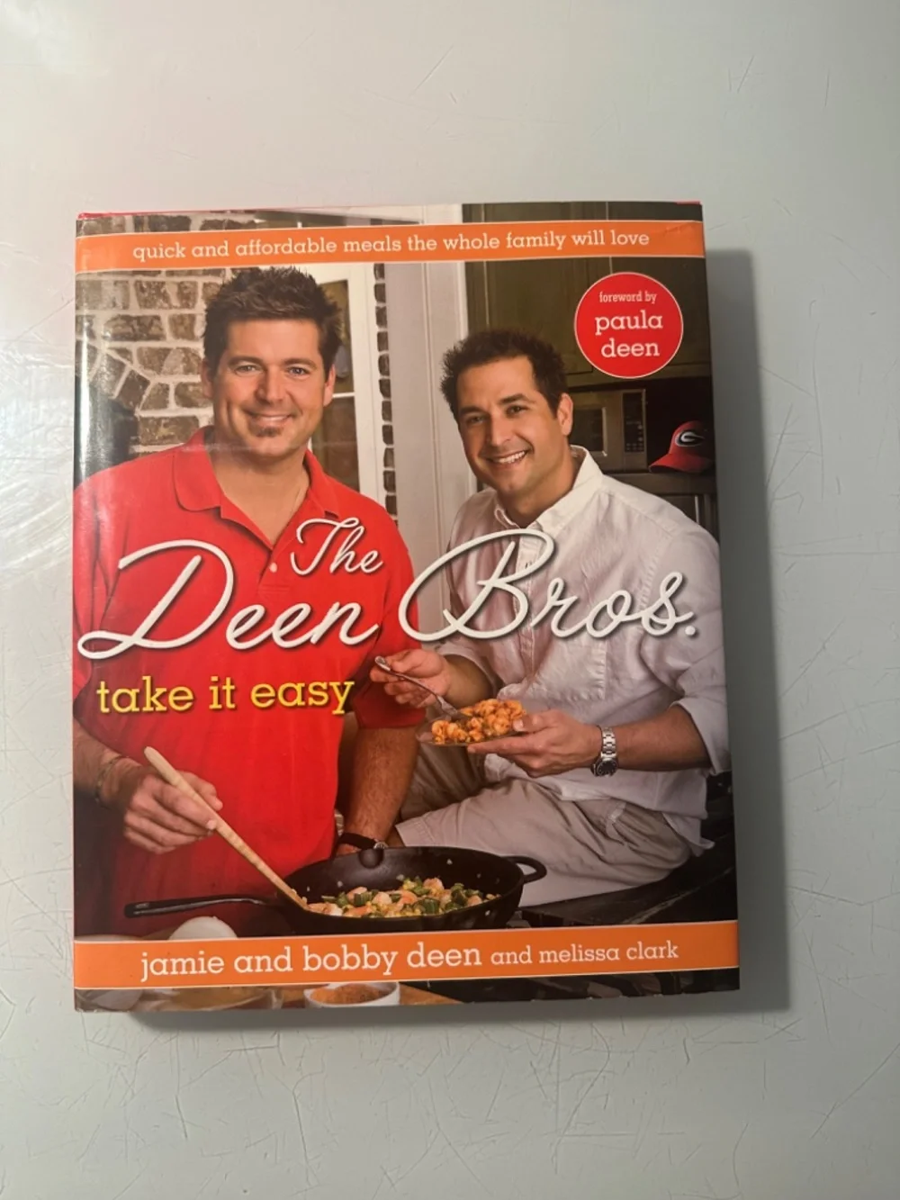 LOT OF 2 - PAULA DEEN & SONS COOKBOOKS - FOOD NETWORK - GREAT FOOD COOK BOOKS!